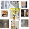 Ladrillo de vidrio súper blanco ladrillo de cristal ladrillo transparente pared divisoria cuadrada baño red net arte sólido doble cara ladrillo de hielo