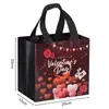 Novas Sacolas de Presente Prontas para o Dia dos Namorados, Sacolas para Presentes Manuais, Embalagens para Perfumes e Produtos de Cuidados com a Pele, Sacolas de Mão Não Tecidas no Atacado