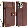 Adecuado para Funda para Teléfono Plegable Transsion Itel A100C 4g S23 Plus Soporte A50C Hebilla Metálica Funda de Cuero
