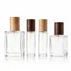 Botellas dispensadoras de perfume de alta gama 10/20/30ml 50ml 100ml botellas vacías de spray portátiles dispensadores de muestras de vidrio