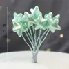Nuevo adorno de piruleta de bola de lentejuelas con lazo de celebridad en línea, adorno para pastel de cumpleaños, decoración creativa para mesa de postres de fiesta
