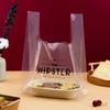 Sacos Descartáveis Transparentes Comerciais para Levar Sacos de Embalagem de Plástico Sacos para Alimentos Panificação Pão Bolsas Atacado