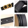 Cinturón de Cuero Genuino Guangzhou para Mujer, Versátil y Sencillo Estilo Coreano Estilo Ins Cinturón Decorativo para Jeans y Pantalones de Vestir, en Stock