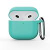 Adecuado para AirPods 4 3 2 Funda Protectora de Silicona Gruesa de Una Pieza Audífonos Bluetooth Apple Pro3 Funda Suave para Auriculares