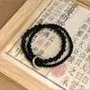 Pulseiras Vintage Estilo Chinês Mais Vendidas Atacado Antigo Escuro Tendência Presentes Pulseiras Masculinas Design de Tendência Nacional