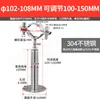 Abrazadera de Tubo de Acero Inoxidable Clip Fijo Abrazadera de Soporte para Tubo Clip para Tubo Soporte Fijo para Tubo de Gas Abrazadera de Soporte para Tubo de Agua Aro