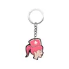 Llavero Colgante para Cuidado de la Salud, Llavero de Goma Suave de PVC, Decoración para Mochila, Hebilla Decorativa DIY, Regalo Transfronterizo, Venta al por Mayor