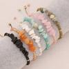 Diseño original moda pulsera de piedra natural pulsera tejida a mano temperamento joyería de cristal al por mayor B407