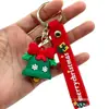 Chaveiro Pingente Papai Noel Transfronteiriço Chaveiro Árvore de Natal Pequeno Pingente Boneco de Neve de Natal Pequeno Pingente de Presente