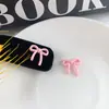 Joias diy atacado liga simples personalidade cor remendo de laço acessórios de cabelo brincos capa de celular acessórios de unha
