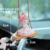Criativo Princesa Saia Tutu Saia Carro Espelho Retrovisor Pingente Pendurado Pingente Interior Do Carro Pingente Ornamentos