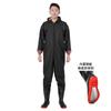 Calças de água com fundo de aço, calças de chuva de meio corpo espessadas com botas de chuva, uma peça, roupas aquáticas, calças de água impermeáveis, equipamento de pesca, atacado