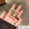 Novo Grampo de Cabelo Nuvem Acessórios de Cabelo para Cabelos Quebrados na Parte de Trás da Cabeça, Clipe BB Metálico Vazado Sem Costura Penteado para Franja