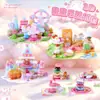 Set de Pegatinas Kaba Bear 3D en Relieve Jenga, Libro Silencioso 3D de Disfraces para Niños, Pegatinas de Dibujos Animados Transfronterizas
