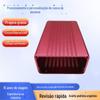 Os fabricantes de shell de alumínio fornecem PCB shell 55 * 30 fiação de energia caixa de alumínio equipamento de instrumentos dissipação de calor do chassi