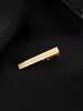 Venta Caliente Transfronteriza 4cm Color Moda Clip para Corbata Accesorios para Traje Clip de Hierro para Traje de Hombre Negocios Clip Dorado para Corbata