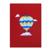 Tarjeta de Felicitación Creativa 3D Hecha a Mano Pop-Up, Tarjeta de Felicitación Globo Aerostático Escultura de Papel, Tarjeta Universal de Agradecimiento y Bendición, Venta al por Mayor de Regalos