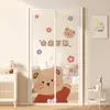 Cortina de Puerta de Pantalla Magnética Anti-Mosquitos de Dibujos Animados para Dormitorio, Cortina Divisoria con Cinta Mágica, Succión Magnética, Nuevo Modelo 2026, Puerta de Ventana de Pantalla sin Taladrar