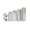 Acero Inoxidable 304 Tuerca Hexagonal Larga Conexión de Soldadura Tuerca Gruesa Tuerca Gruesa Alargada M3-M20