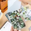 Libro de Pegatinas Troqueladas Serie Jardín Inorgánico Yuxian Estilo Vintage Material para Diario, Tarjeta Trasera de Teléfono Decoración DIY Collage