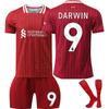 Uniforme de Treino de Futebol 2425 Camisa do Liverpool Nº. 11 Salah 9 Firmino 66 Arnold 10 Mccully