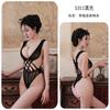 Roupa Sexy de Rede Traje Transparente Uniforme Tentação Macacão Meias Sexy Lingerie Roupa de Rede Paixão Sexy Fabricante Atacado