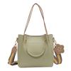 Bolso bandolera informal de estilo coreano con texto simple, diseño de nicho, combinable y a la moda, para mujer, 2025