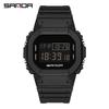 SANDA SANDA 2021 nuevo reloj deportivo con pantalla electrónica de forma, moda, despertador, estudiante, luminoso 2107
