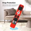 Funda Protectora de Silicona Adecuada para Control Remoto de TV Haier Htr-U32G, Hueca, Engrosada, Anti-Caídas, Funda Protectora Luminosa