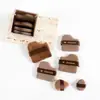 Toma un bocado de traje de puff de chocolate esponja húmedo y seco doble propósito cuero flocado multiusos maquillaje no comer polvo cojín de aire
