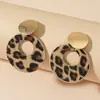 Nuevas Joyas Europeas y Americanas Transfronterizas, Estilo Largo, Pendientes Rectangulares Versátiles, Estilo Fresco, Pendientes Exagerados, Modernos
