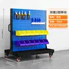 Placa para Pendurar Ferramentas com Furo Quadrado Espesso Prateleira de Ferramentas para Oficina Prateleira de Armazenamento Prateleira de Materiais Prateleira de Exibição de Ferragens Gancho