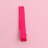 Costilla de color con pinza de tela pinza de pico de pato material hecho a mano pinza para el pelo accesorios para el cabello pinza de hierro accesorios de joyería semiacabados