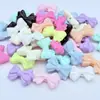 20*30mm Acrílico Moño Color Caramelo Moño DIY Niños Collar Pulsera de Perlas Accesorios de Perlas