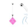 Venta Caliente Europea y Americana Uña para Ombligo Acrílica Barra Suave Anillo para Ombligo Accesorios para Uñas de Ombligo para Mujeres Embarazadas Joyería de Perforación Corporal de Silicona