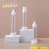 Personalizado como Frasco de Loção a Vácuo Spray Plano Multiespecificação 80/100/120ml Garrafa a Vácuo Transparente de Grande Capacidade
