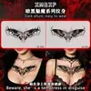 Pegatinas de Tatuaje con Patrón de Súcubo Estilo Oscuro para Zonas Íntimas, Cintura y Abdomen, Impermeables, de Larga Duración, para Mujeres, Parejas, Sexy, Coloridas