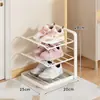 Zapatero para bebé, diseñado para niños, para uso doméstico, adecuado para entradas, un zapatero simple y compacto con múltiples niveles para guardar zapatos