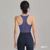 Chaleco Deportivo a Prueba de Golpes de Alta Resistencia para Ropa Exterior de Mujer, Entrenamiento de Pilates, Ropa de Fitness, Sujetador, Correr al Aire Libre, Traje de Yoga
