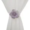 Amarra-cortina Flor de Pérola, Decorações de Amarração para Cortinas Transparentes, Tiras de Cortina Estilo Delicado Elegante