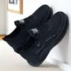 Zapatos de Malla Transpirables, Zapatos de Hombre Ultraligeros, Modelos de Comercio Exterior, Zapatos de Trabajo Antideslizantes, Zapatos Casuales Resistentes al Desgaste, Zapatos Deportivos para Correr al por Mayor