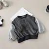 [Nueva Colección de Otoño] Sudadera Infantil, Conjunto Casual de Dos Piezas para Niños Primavera/Otoño, Sudadera de Rayas para Niños, 2026
