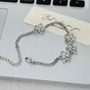 Pulseira Redonda com Contas para Mulheres, Estilo Queijo Triangular Simples, Sensação Minimalista de Luxo Única, Joia Mais Vendida