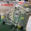 Máquina de dobrar máquina de encadernação consumíveis cinto de ângulo largo cinto verde laço roda de esfregar papel roda separadora engrenagem ZE8B/4
