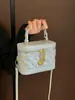 Bolsa caixa de alta qualidade para mulheres, versátil, novo estilo 2026, bolsa de ombro única transversal da moda, bolsa de mão quadrada pequena feminina, transfronteiriça
