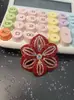 Accesorios de Ropa con Forma de Flor Tridimensional Transfronterizos, Zapatos y Bolsos con Pedrería, Accesorios de Flor de Cristal, Accesorios para el Cabello con Pedrería Caliente Hechos a Mano para DIY