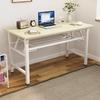 Mesa Dobrável para Computador Doméstico Mesa Longa Mesa de Jantar Simples Mesa de Feira Mesa de Estudo para Estudante Mesa Retangular para Treinamento