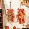 Adornos de Caqui para Año Nuevo y Festival de Primavera para Decoración de Interiores, Montaje de Ambiente de Año Nuevo, Colgantes de Frutas de la Fortuna para Puerta de Entrada