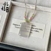 Transmissão ao Vivo de Colar de Cachorro de Calcedônia Branca Natural de Alta Qualidade, Pingente Versátil de Jade Adorável e Criativo para Casal