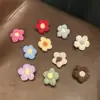 Nuevos Zapatos de Lana con Flores Abullonadas Lindas para Otoño e Invierno Cordones de Flores Hebillas Decorativas Zapatos Multicolores para Entrenamiento Moral Accesorios para Zapatos Deportivos